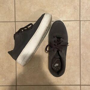 Grey Suede Nike Air Forces